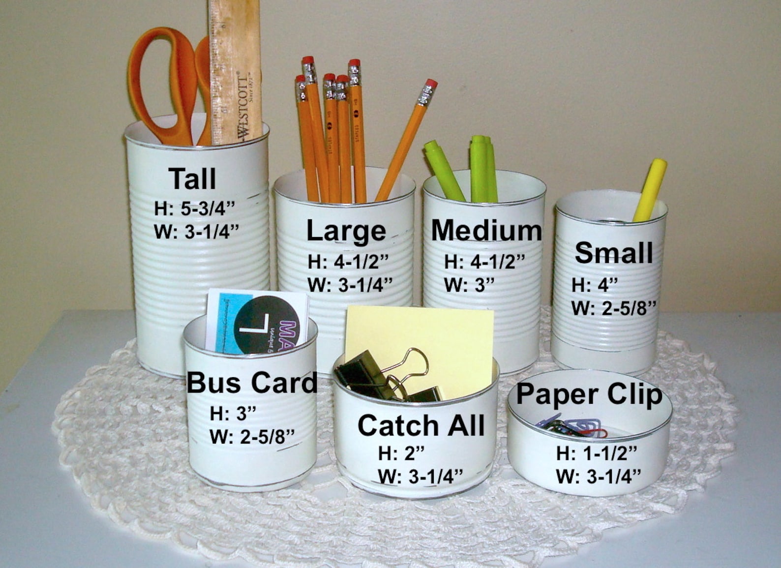 Black and White Damask Desk Accessory Set Gift for Coworker Etsy