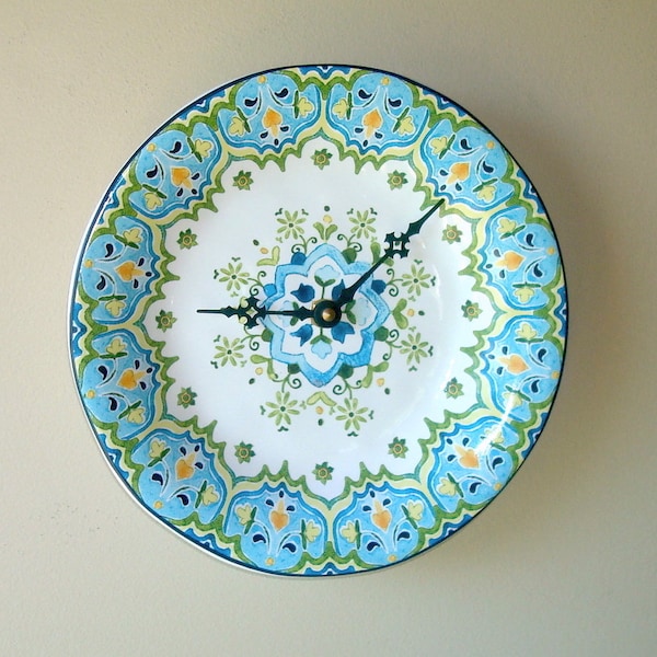 Ceramic Clock Etsy