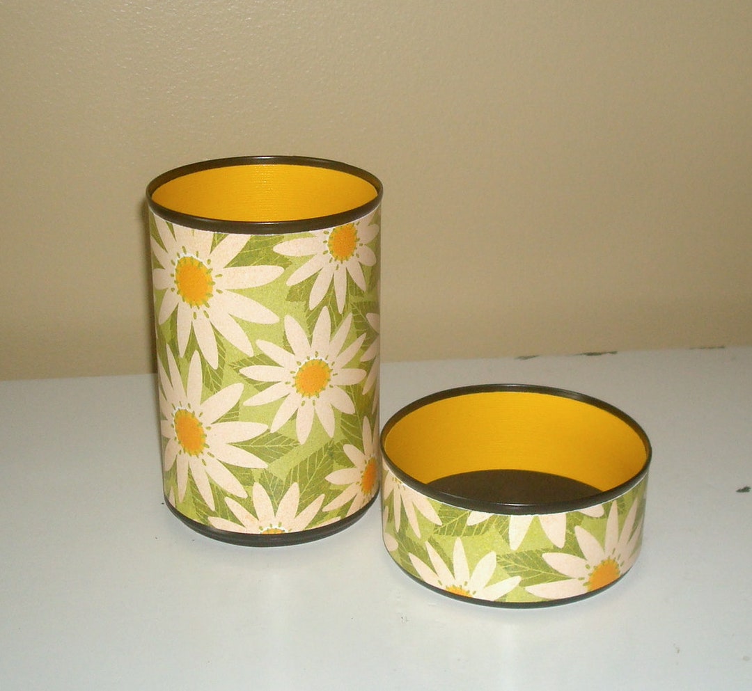 Cheery Daisy Pencil Pen Holder, Whimsical Fun Floral Desk Accessories ...