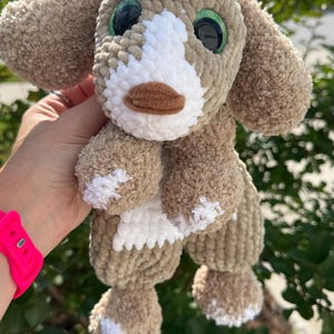 super cute custom order dog or cat snuggler stuffed animal Amigurumi crochet pet/ remembrance pet/ pet memorial