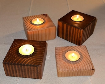 Tea light candle holders