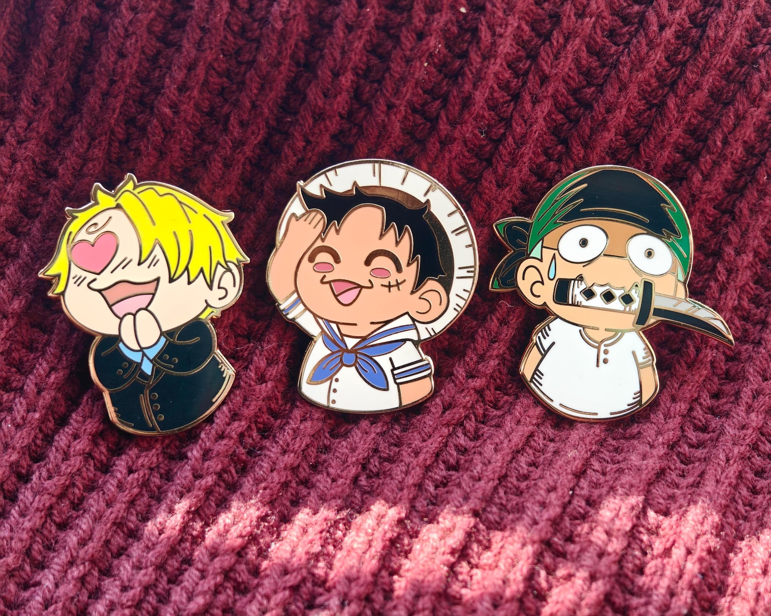 Chibi OP Pins| Anime Pin| Enamel Pin - Etsy