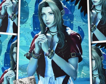 Laatste gebed: Aerith Art Print