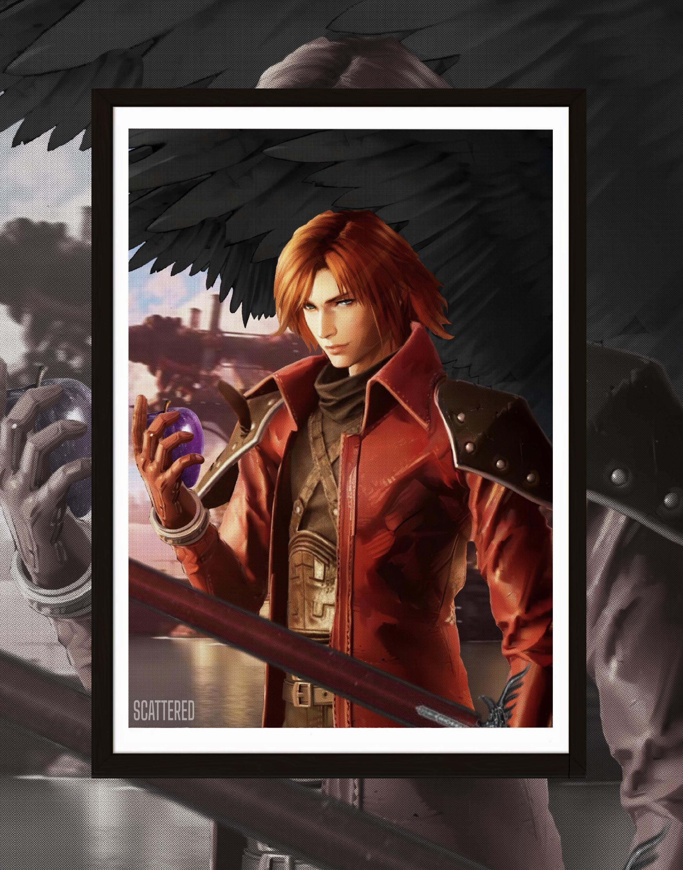 ポスター FINAL FANTASY.VII CRISIS CORE Poster FF7 Crisis Core Final Fantasy VII Reunion Poster - Etsy