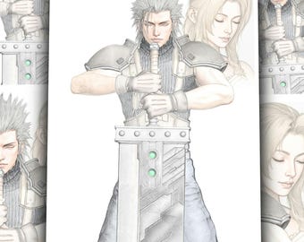 ポスター FINAL FANTASY.VII CRISIS CORE Poster2 FF ポスター FINAL FANTASY.VII CRISIS CORE Poster2 FF FINAL FANTASY
