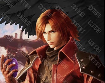 ポスター FINAL FANTASY.VII CRISIS CORE Poster2 FF CRISIS CORE Final Fantasy VII B2 Size Poster Square Enix