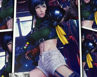 La Princesa del Tesoro - Lámina artística de Yuffie