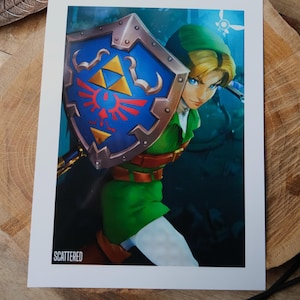 ゼルダの伝説 時のオカリナ 18 x 24 インチ ビデオゲーム