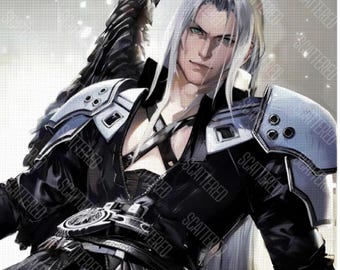 FINAL FANTASY セフィロス ポスター FINAL FANTASY VII AC ウォールスクロールポスター セフィロス
