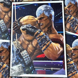 Tekken 8 Bryan Fury Print| Tekken 8 Art print