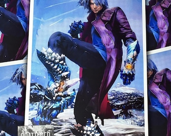 デビルメイクライ ネロ ダンテ V キーケース グラフアート CAPCOM x B-SIDE LABEL ステッカー デビルメイクライ 20th