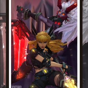 Marvels Rivals Magik Poster | X-men Poster | Superheld Poster | Magik Wand Kunst | Geschenk z