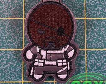 Chibi Hero Boss of Fury Key Fob / Bag Tag