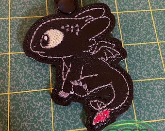 Black Dragon Key Fob (Snoot Boop)