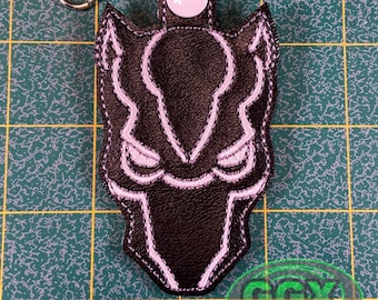 Panther Mask Key Fob / Bag Tag