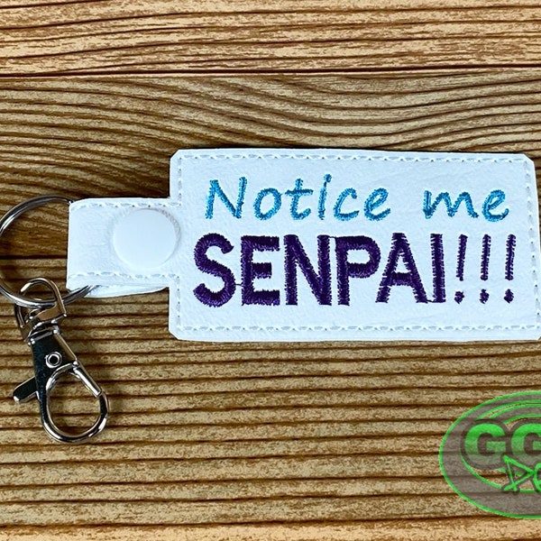 Notice Me Senpai!!! Key Fob