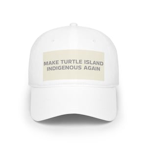 Indigenous design 100% Cotton- Make Turtle Island Indigenous Again