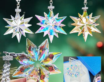 スワロフスキークリスタルサンキャッチャー 特大 20mm 極上クリア