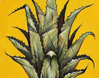 Agave  , Archival giclee 9x12 printed on archival inks and paper. Signed and numbered ( edition of 50 ) .