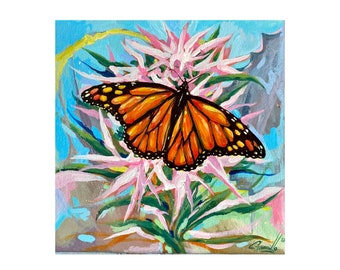 Monarch Butterfly, Archival giclee 11x14 printed on archival inks and paper. Signed and numbered ( edition of 50 ) .