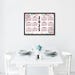 2025 Year at a Glance Printable Calendar, Horizontal, Pink Rose Flowers ...