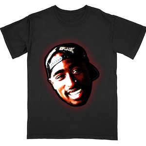 T-shirt graphique 2Pac - Chemise hip hop Tupac, streetwear rétro des années 90, Tous les regards sont tournés vers moi, coupe décontractée disponible en t-shirts, manches longues et sweat-shirts