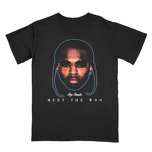 Pop Smoke Meet The Woo Shirt: Brooklyn Drill Music Portrait Tee