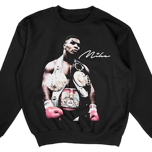 Mike Tyson Graphic Tee – Iron Mike Boxing Streetwear Merch, Unisex Fan Gift in T-Shirts, Long Sleeves and Sweaters Available