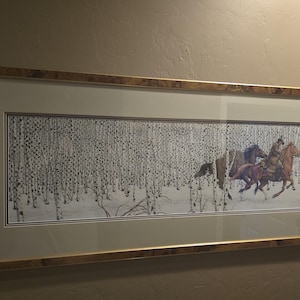Bev Doolittle &quot;Sacred Ground&quot; Ltd. edition signed painting