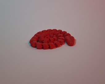 3D-geprinte gelede slang