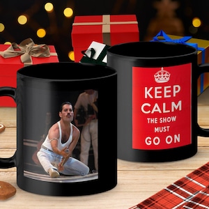 Freddie Mercury Iconic Singer Mug, Fan Gift, Musical Legends Collection, Unique Rock Music Mug, Band Memorabilia, Rock Icon Art