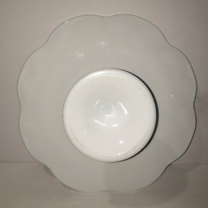 Colony Harvest Milk Glass Cake Stand 13 Diameter image 5