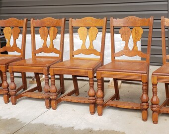 oak dining chairs for sale