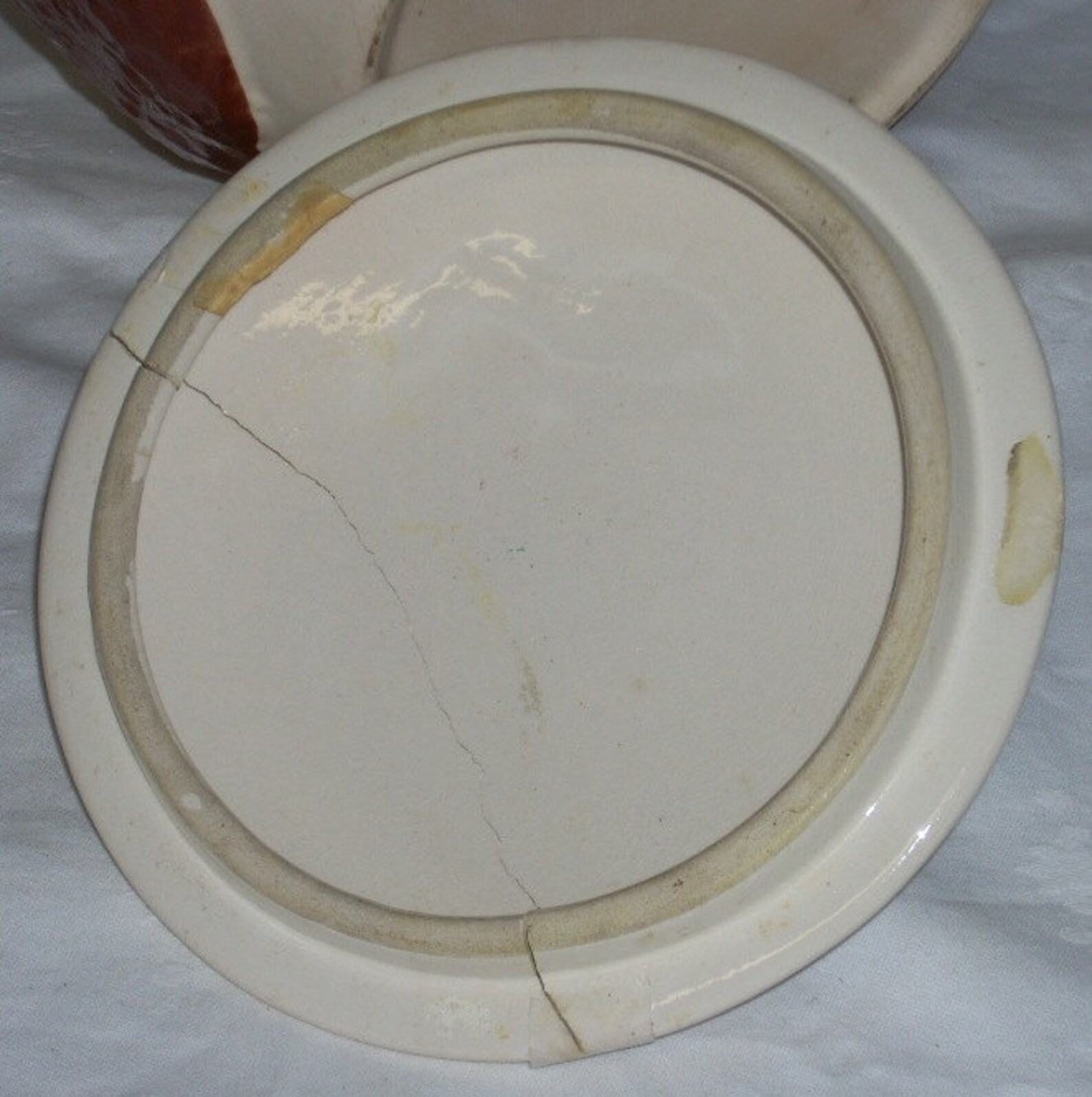 Vintage Cookies All Over Cookie Jar lid needs repair Etsy