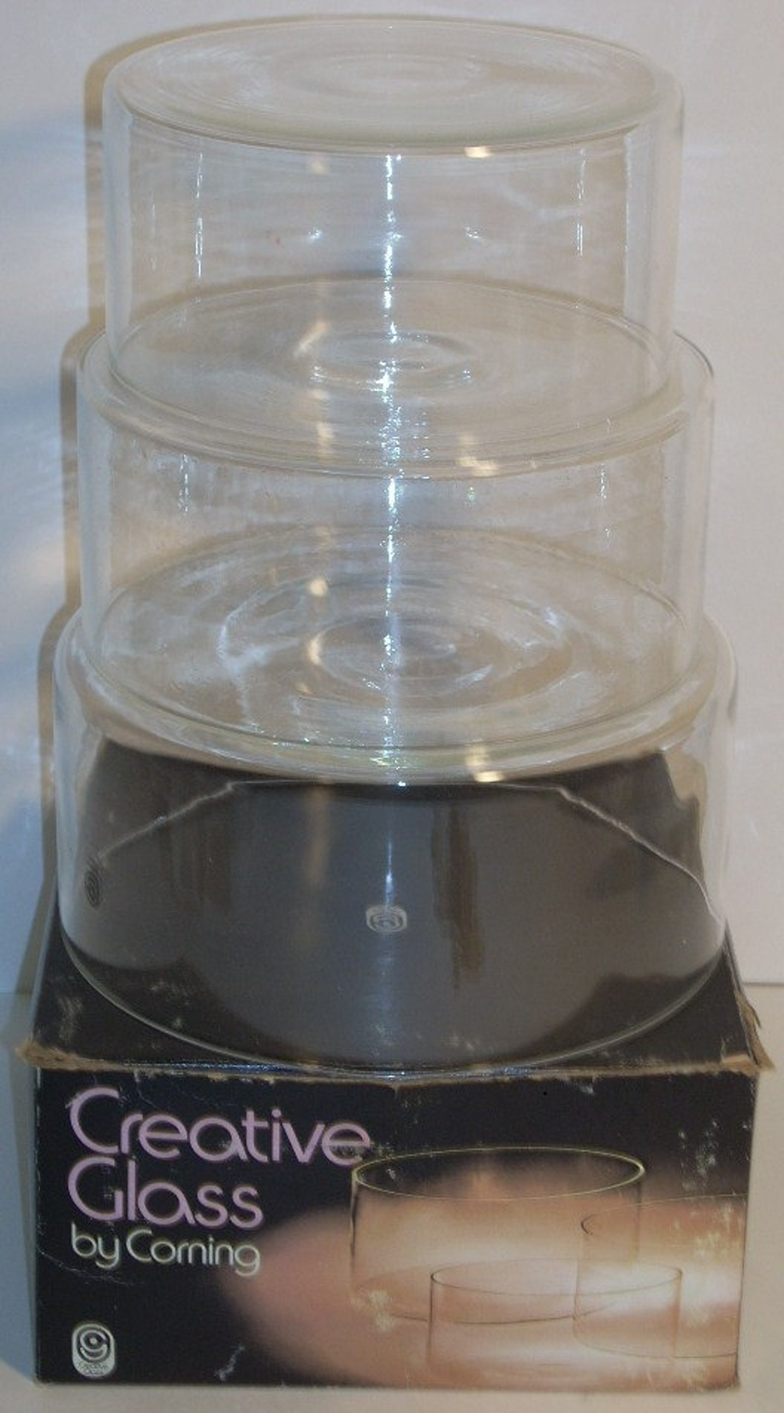 Corning Creative Glass Glass Souffle Dishes 3 Etsy