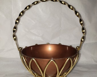 Mid Century Modern MCM Artistic Wire Products Tidbit Bowl