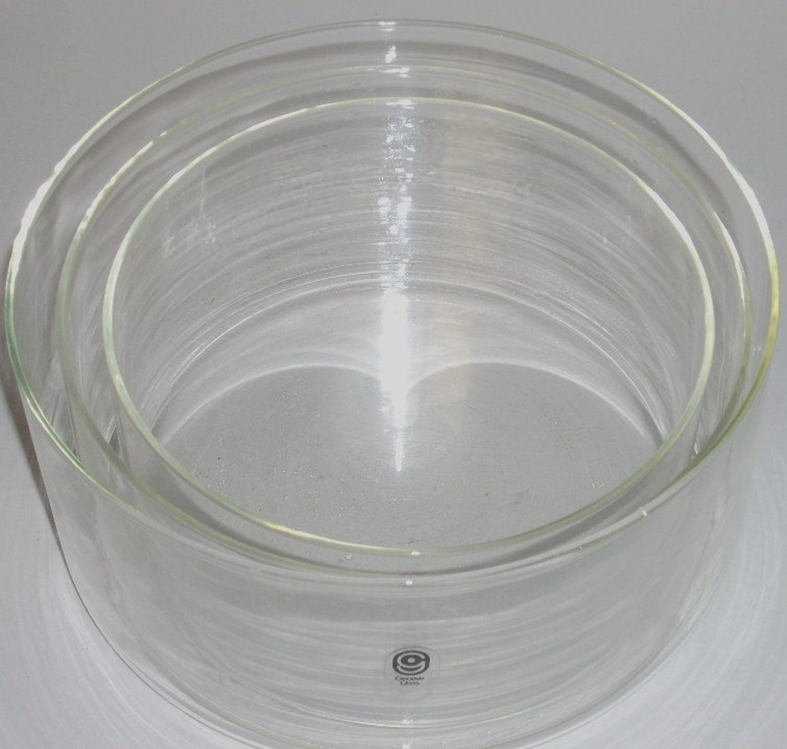 Corning Creative Glass Glass Souffle Dishes 3 Etsy