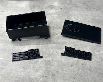 REPLACEMENT Battery Tray Faux fuel cell / Rear Shock Tower for SCX24 prerunner