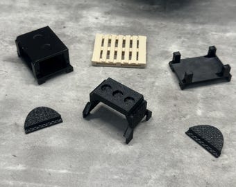 Replacement Shock mounts for Extension Chassis kits by Same Scale