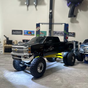 Same Scale RC Chassis Extension Kit with adjustable suspension features inspired use for Big Country Toys and SCX24