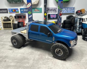 SCX24 Long PETG Chassis Kit, F250/Ram, with Anylevel inspired Suspension Mounts