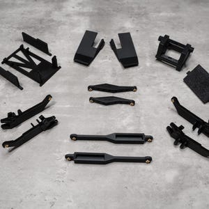 Same Scale RC TTB inspired for SCX24 Twin I-Beam Conversion kit 2WD Pre-Runner Suspension *Hardware Included*