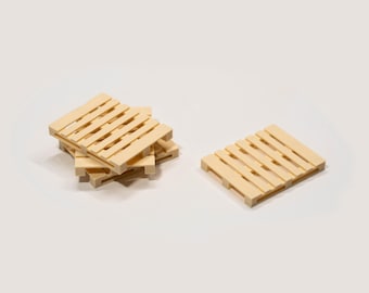 Faux Wooden Pallets 4 Pack 1:24 scale inspired for SCX24