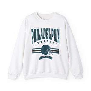 Vintage Philadelphia Football Sweatshirt, Retro Philadelphia Football Sweatshirt, Philadelphia Football Sweatshirt