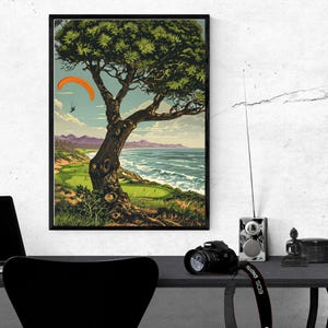 Vintage DIGITAL Wall Art | Vintage Sports Golf Art | Classic Golf Poster Wall Art | Instant Digital Download