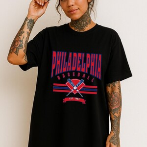 Vintage Philadelphia, Retro Shirt, Retro Philadelphia Baseball Shirt, Vintage Shirt, Vintage Philadelphia Baseball Shirt, Fun Shirt