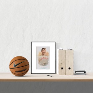 Vintage Sports Printable Wall Art | Vintage Sports History Art | Retro Baseball Wall Art | Instant Digital Download