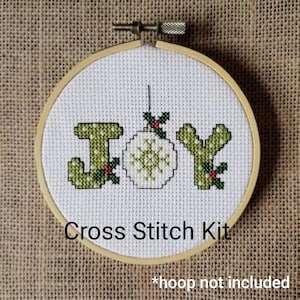 Counted Cross Stitch Kit - Joy Holly