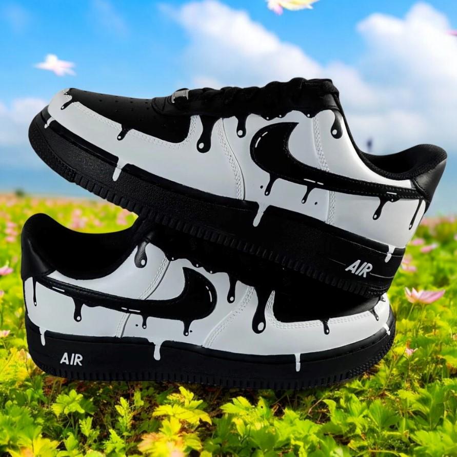 nike air force 1 doodle swoosh