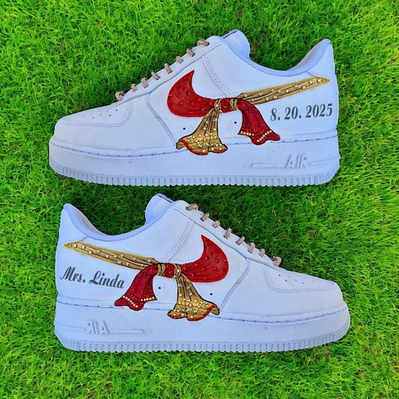 Calzado Zapatillas Pintadas A Mano Para Novios Zapatillas De Boda